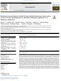 Cover page: Regulatory mechanisms of miR-96 and miR-184 abnormal expressions on otic vesicle development of zebrafish following exposure to β-diketone antibiotics