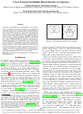 Cover page: A New Posterior Probability-Based Measure of Coherence