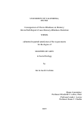 Cover page: Consequences of Choice Blindness on Memory: Altered Self-Reports Cause Memory-Blindness Distortion