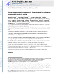 Cover page: Human hippocampal neurogenesis drops sharply in children to undetectable levels in adults