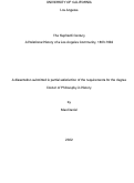 Cover page: The Sephardi Century: A Relational History of a Los Angeles Community, 1893-1992