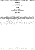 Cover page: Adults’ Processing of Overextensions Reflects Category Violation. An ERP study