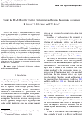 Cover page: Using the ETAS Model for Catalog Declustering and Seismic Background Assessment