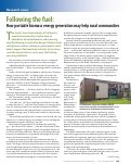 Cover page: Following the fuel: How portable biomass energy generation may help rural communities