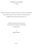 Cover page: Differences in perceptions of health care between Asian Americans and non-Hispanic whites on the Consumer Assessment of Healthcare Providers and Systems (CAHPS®) Clinician and Group Adult Visit Survey 1.0.