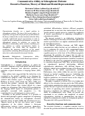 Cover page: Communicative Ability in Schizophrenic Patients: Executive Function, Theory of Mind and Mental Representations