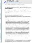 Cover page: Ca2+-Dependent Regulation of NFATc1 via KCa3.1 in Inflammatory Osteoclastogenesis