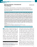 Cover page: Narrative Review of Incremental Hemodialysis