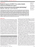Cover page: Regional impacts of COVID-19 on carbon dioxide detected worldwide from space