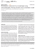 Cover page: Hemodynamic assessment by neonatologist using echocardiography: Primary provider versus consultation model.