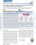 Cover page: The Chemical and Electronic Properties of Stability-Enhanced, Mixed Ir-TiO x Oxygen Evolution Reaction Catalysts