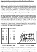 Cover page: Multidimensionality in statistical, OLAP, and scientific databases