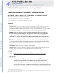 Cover page: Simplifying profiles of comorbidity in bipolar disorder