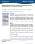 Cover page: Reduced immunogenicity of the adjuvanted recombinant zoster vaccine after hematopoietic cell transplant: a pilot study