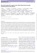 Cover page: Broad absorption line quasars in the Dark Energy Spectroscopic Instrument Early Data Release