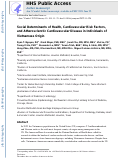 Cover page: Social Determinants of Health, Cardiovascular Risk Factors, and Atherosclerotic Cardiovascular Disease in Individuals of Vietnamese Origin