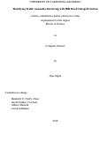 Cover page: Identifying Traffic Anomalies Interfering with IBR Based Outage Detection