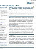 Cover page: Monitoring Seasonal Shear Wave Velocity Changes in the Top 6 m at Garner Valley in Southern California With Borehole Data