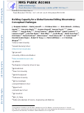 Cover page: Building Capacity for a Global Genome Editing Observatory: Conceptual Challenges