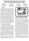 Cover page: SwitchR: Reducing System Power Consumption in a Multi-Client, Multi-Radio Environment