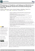 Cover page: Perturbations of Glutathione and Sphingosine Metabolites in Port Wine Birthmark Patient-Derived Induced Pluripotent Stem Cells