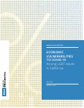 Cover page: Economic Vulnerabilities to COVID-19 Among LGBT Adults in California