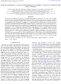 Cover page: SPATIALLY EXTENDED 21 cm SIGNAL FROM STRONGLY CLUSTERED UV AND X-RAY SOURCES IN THE EARLY UNIVERSE