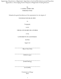 Cover page: Supporting a transition to a regenerative agriculture in the Corn Belt: Grassroots and top-down approaches to encouraging farmer adoption of regenerative farming practices