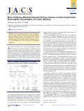 Cover page: How Cinchona Alkaloid-Derived Primary Amines Control Asymmetric Electrophilic Fluorination of Cyclic Ketones