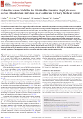 Cover page: Cefazolin versus Nafcillin for Methicillin-Sensitive Staphylococcus aureus Bloodstream Infection in a California Tertiary Medical Center