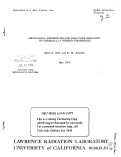 Cover page: MECHANICAL PROPERTIES AND FRACTURE BEHAVIOR OF CHEMICALLY BONDED COMPOSITES