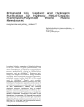 Cover page: Enhanced CO2 Capture and Hydrogen Purification by Hydroxy Metal–Organic Framework/Polyimide Mixed Matrix Membranes