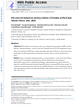 Cover page: HIV and risk behaviors among visitors of inmates at the Great Tehran Prison, Iran, 2018.