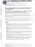 Cover page: The Association between Age and Experienced Emotions in Hoarding Disorder