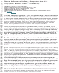 Cover page: Editorial Reflections on BioEnergy: Perspectives from 2024