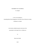 Cover page: A Tale of Two Pandemics: Black Family Engagement at the Intersection of Distance Learning and Black Lives Matter