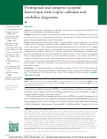 Cover page: Peritrigonal and temporo-occipital heterotopia with corpus callosum and cerebellar dysgenesis