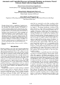 Cover page: Automatic and Controlled Processes in Semantic Priming: an Attractor Neural Network Model with Latching Dynamics